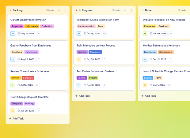Monthly Work Schedule Template Thumbnail