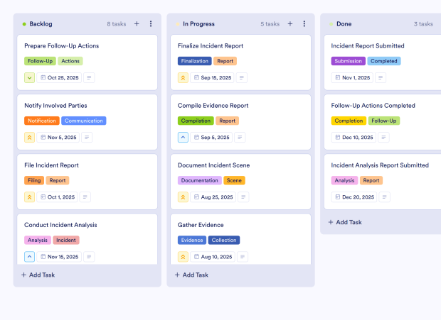 Municipal Emergency Management Plan Board Template Thumbnail