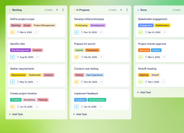 Municipal Strategic Planning Board Template Thumbnail