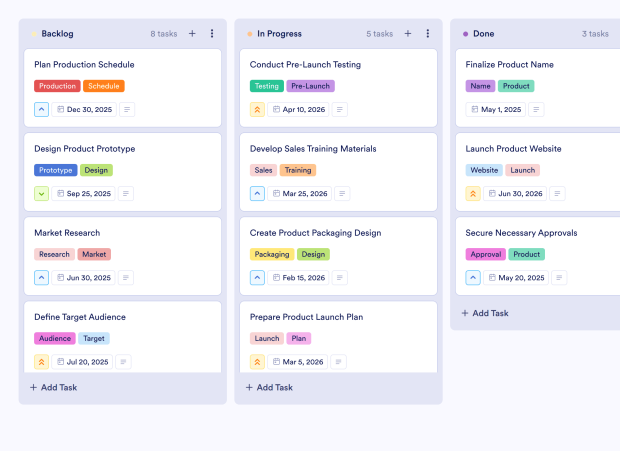 New Product Board Template Thumbnail