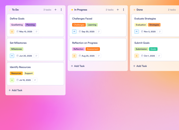 New Year'S Resolutions Template Thumbnail