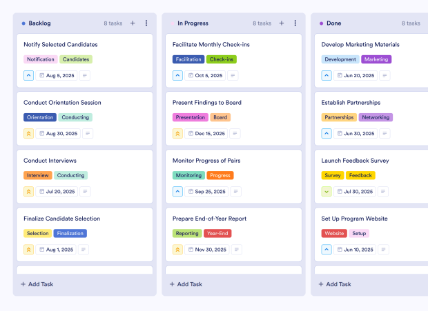 Nonprofit Board Meeting Agenda Template Thumbnail