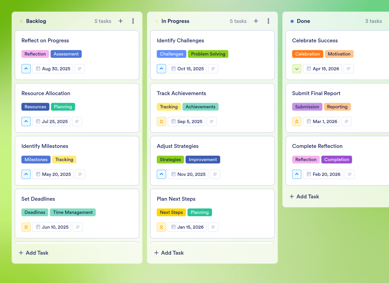 OKR Template Jotform