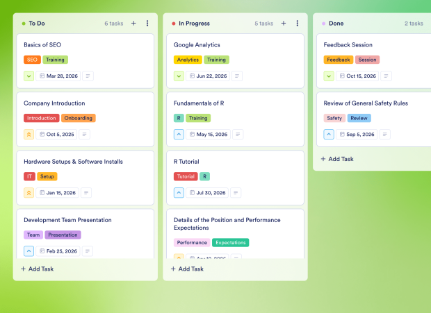 Onboarding Roadmap Board Template Thumbnail