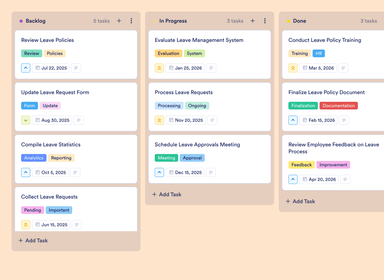OOO Coverage Plan Template | Jotform
