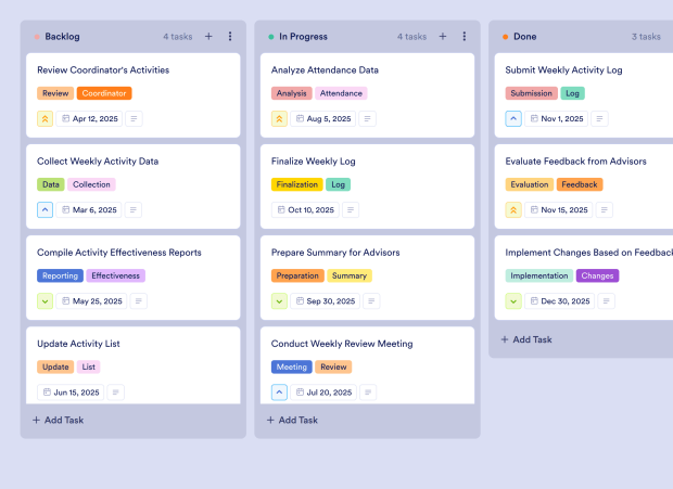 Planner Weekly Board Template Thumbnail
