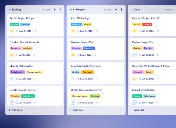 Planning Roadmap Board Template Thumbnail