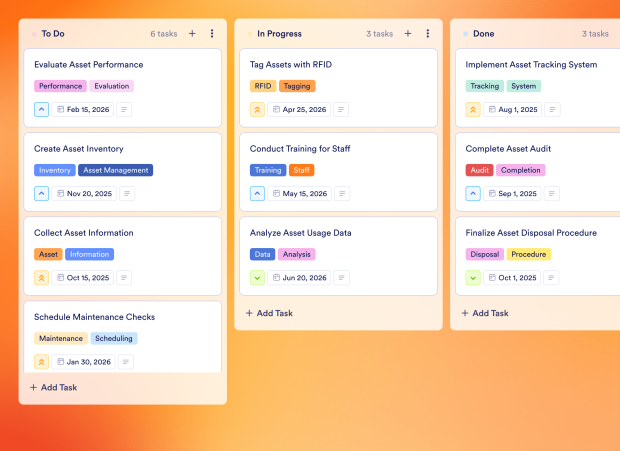 Portfolio Management Board Template Thumbnail