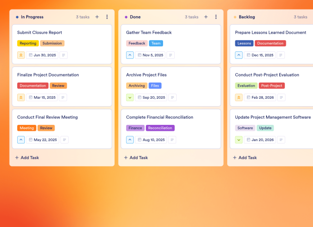 Post Mortem Report Board Template Thumbnail