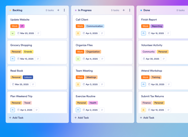 Practice Calendar Template Thumbnail