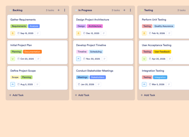 Program Status Report Board Template Thumbnail