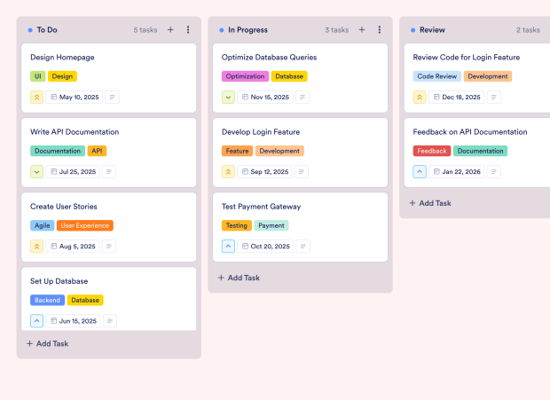 Project Backlog Board Template Thumbnail