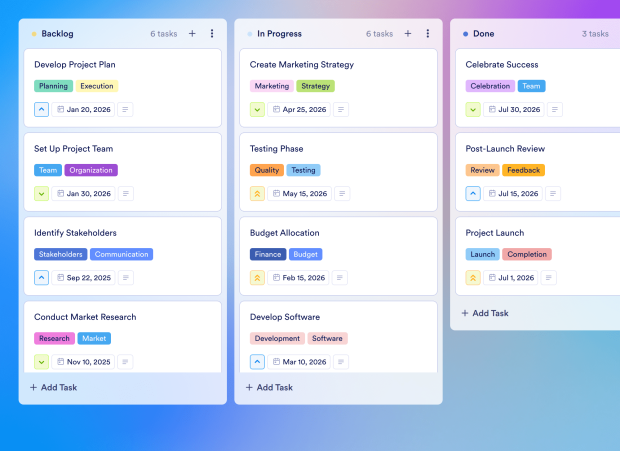 Project Cost Tracking Template Thumbnail