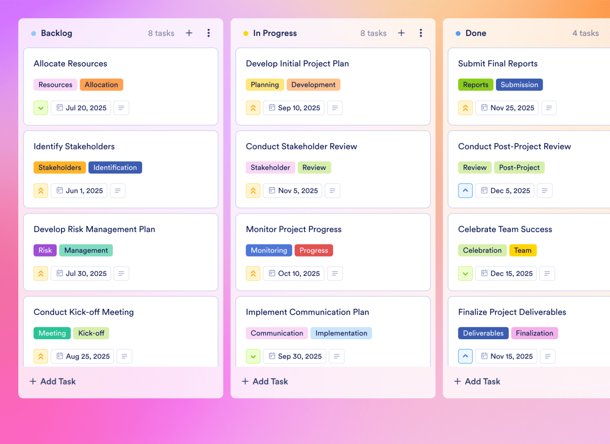 Project Log Template | Jotform