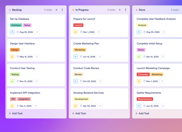 Project Management Template Thumbnail