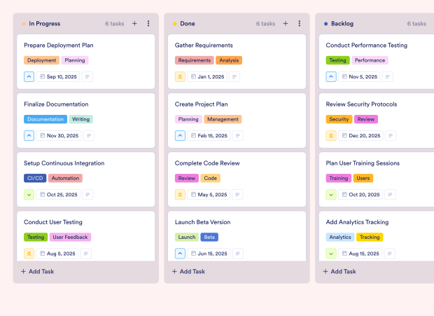 Project Mapping Board Template Thumbnail
