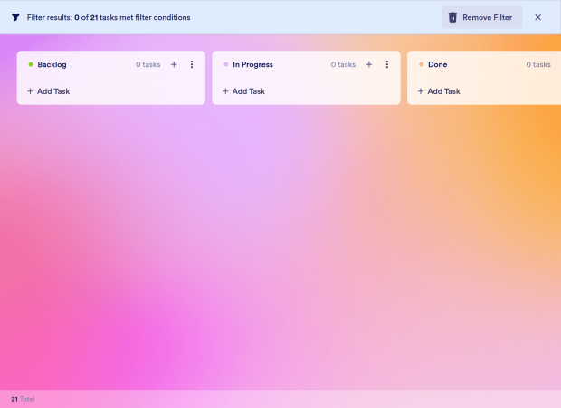 Project Plan Board Template Thumbnail