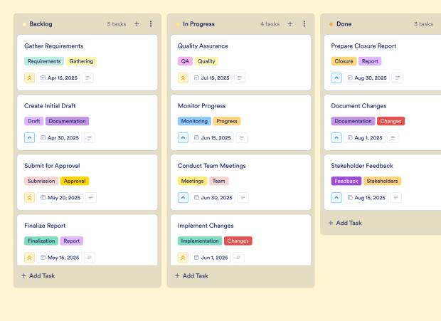 Project Review Template Thumbnail