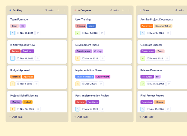 Project Scope Management Plan Board Template Thumbnail