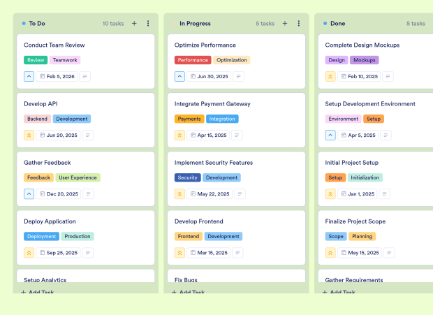 Raid Project Management Board Template Thumbnail