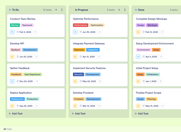 Raid Project Management Board Template Thumbnail