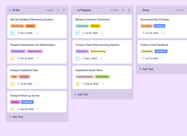 Rebranding Project Plan Board Template Thumbnail