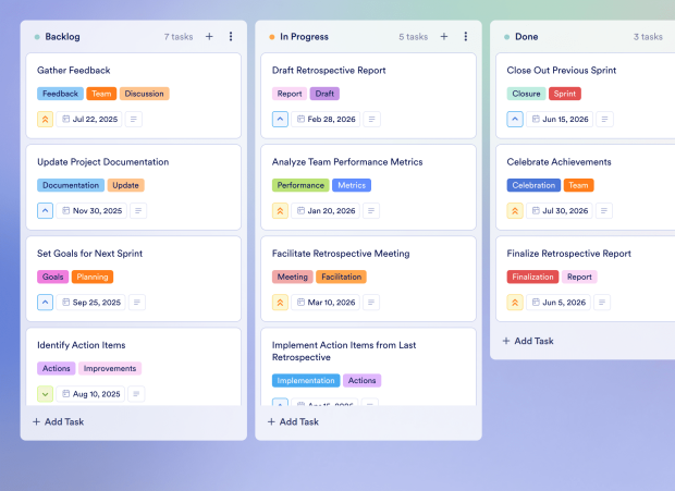 Release Retrospective Template Thumbnail