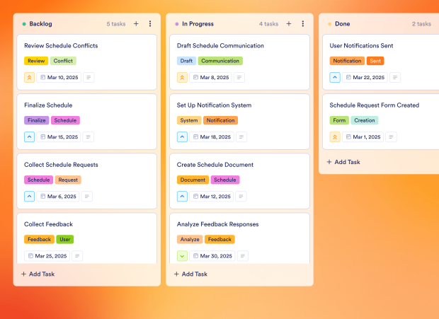 Resource Calendar Template Thumbnail