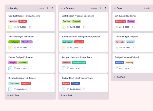 Retail Store Budget Template Thumbnail
