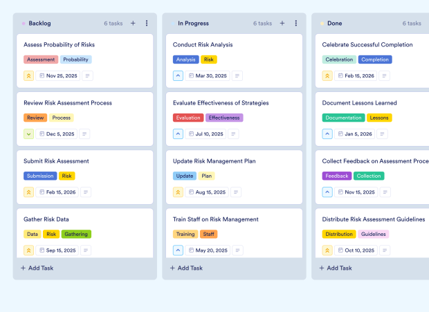 Risks And Opportunities Template Thumbnail
