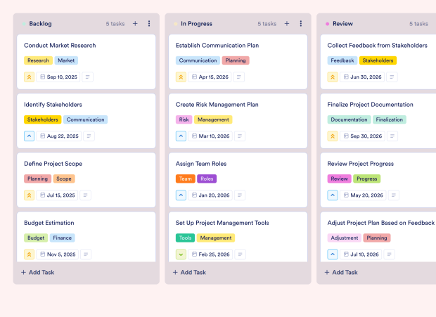 Roadmap Planning Board Template Thumbnail