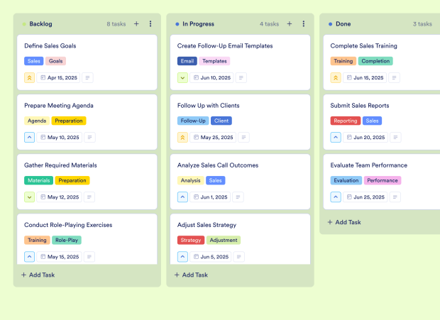 Sales Action Plan Template Thumbnail