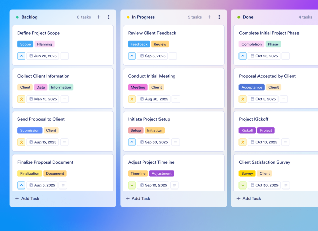 Sales Enablement Board Template Thumbnail