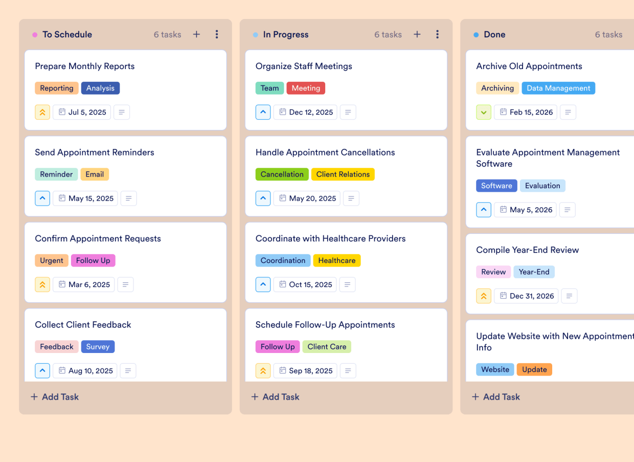 Calendar Task Scheule Schedule Calendar Template | Jotform