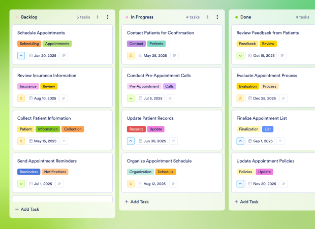 Schedule Template Thumbnail