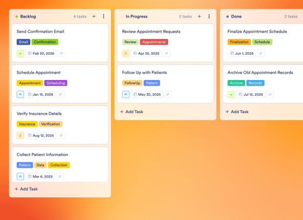 Schedule Tracker Board Template Thumbnail