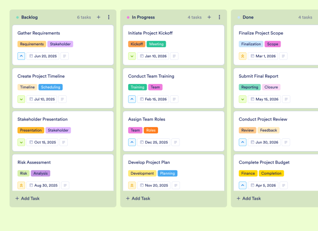 Scope Management Plan Board Template Thumbnail