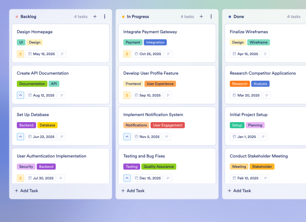 Scrum Backlog Board Template Thumbnail