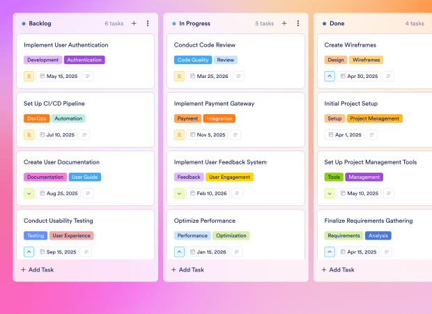 Scrum Board Template Thumbnail