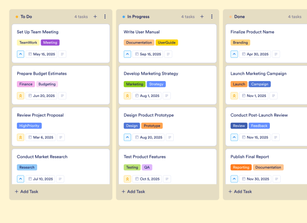Staff Meeting Agenda Board Template Thumbnail