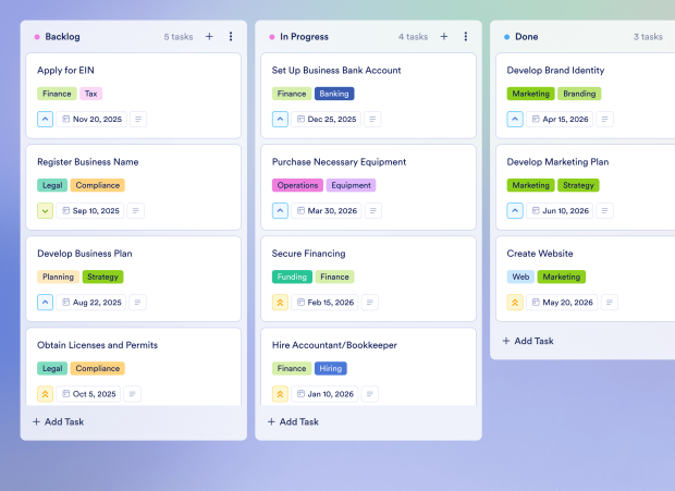 Startup Business Plan Template Thumbnail