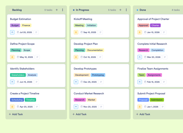 Strategic Planning Roadmap Board Template Thumbnail