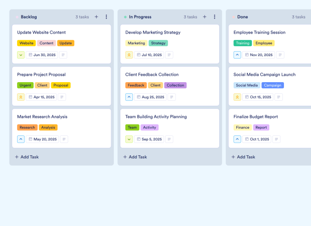 Task Breakdown Board Template Thumbnail