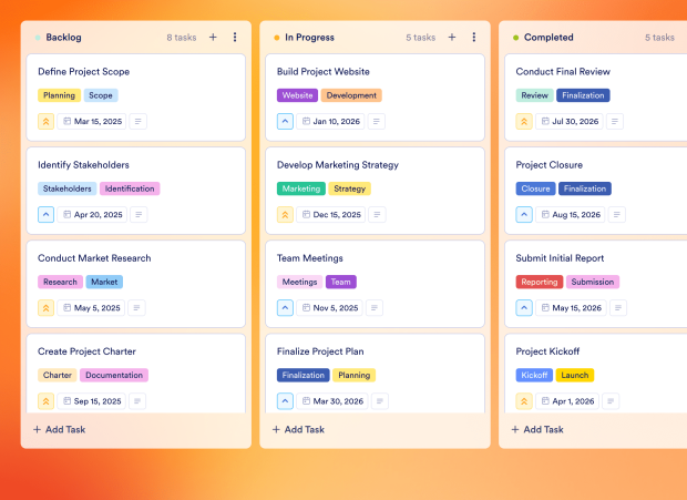 Timeline Roadmap Board Template Thumbnail