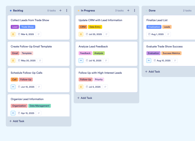 Trade Show Planning Template Thumbnail