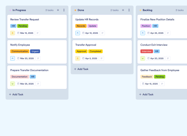 Transition Plan Template Thumbnail