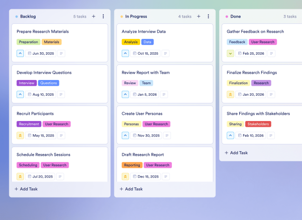 User Research Template Thumbnail