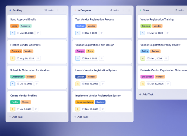 Vendor Management Template Thumbnail