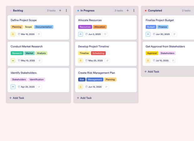 Video Game Planning Board Template Thumbnail