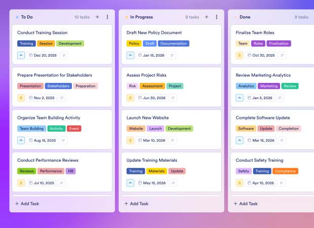 Weekly Planner Board Template Thumbnail